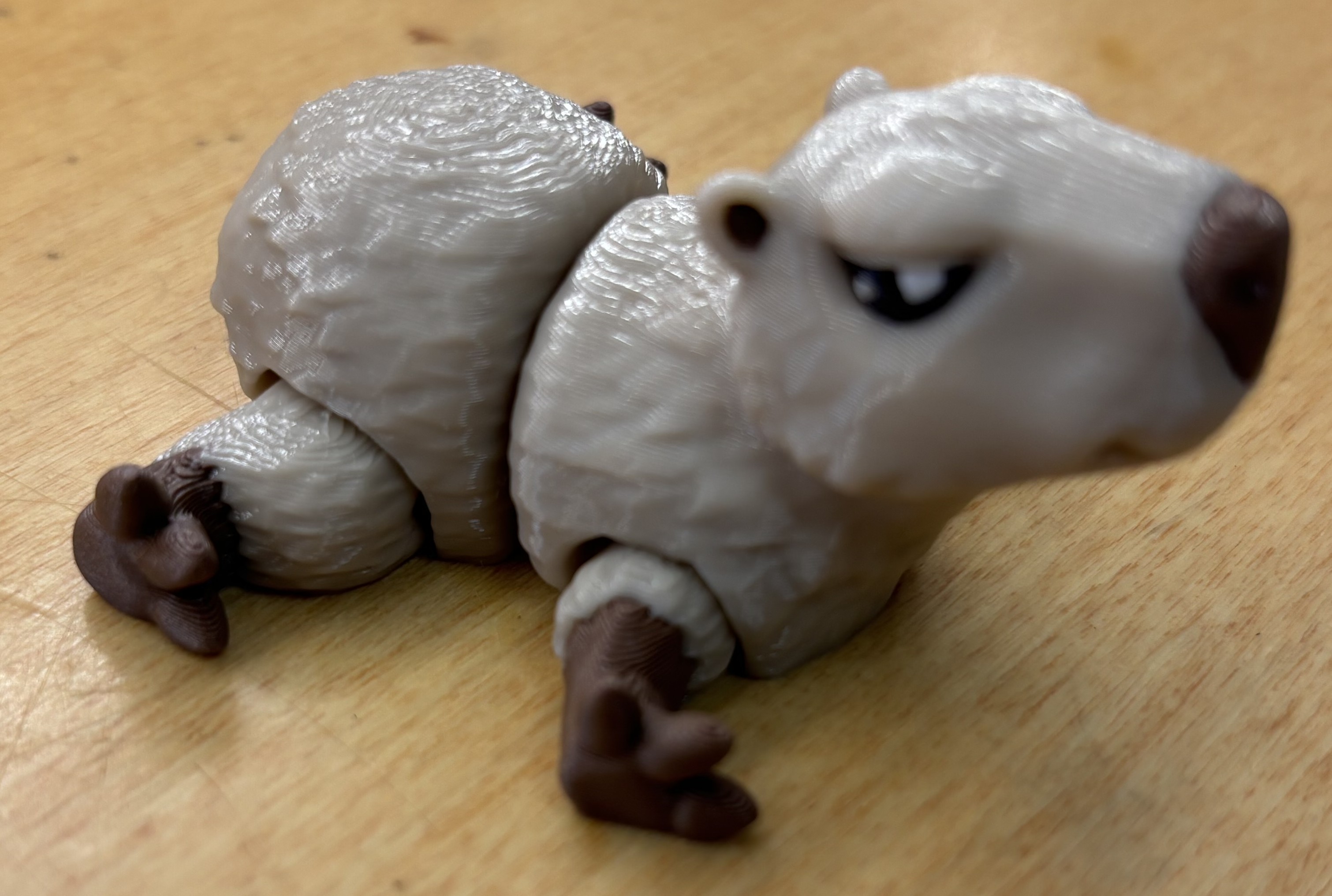 Articulated Capybara — front angle