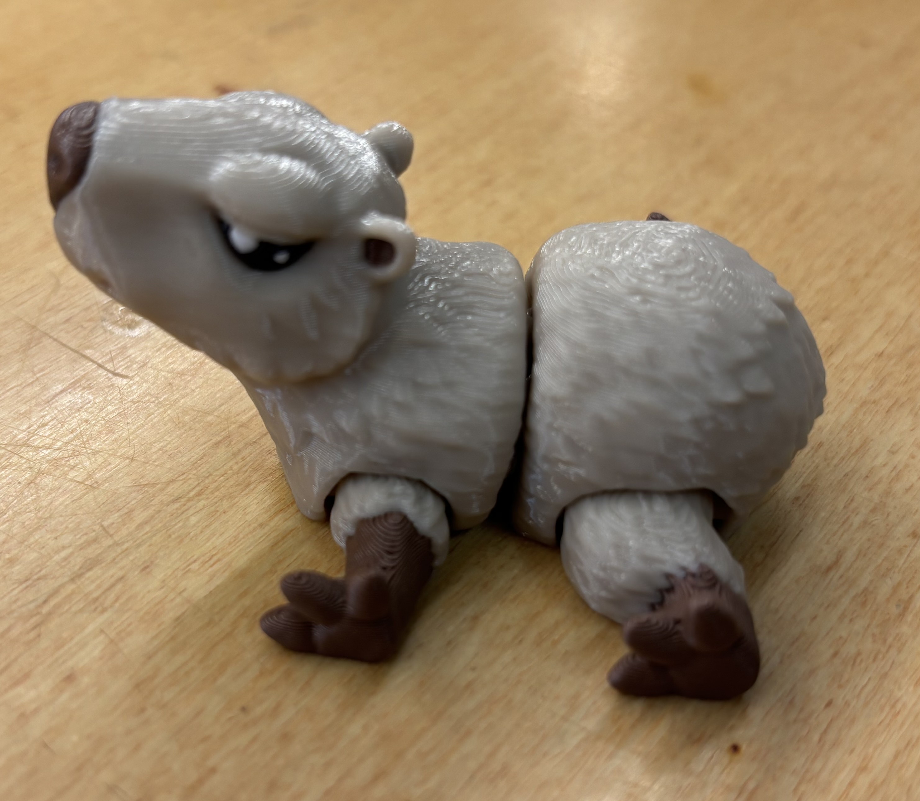 Articulated Capybara — side view